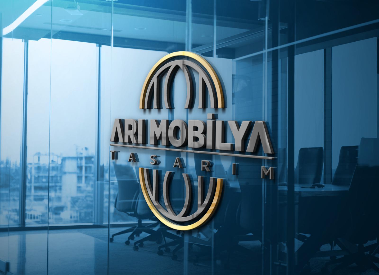 Arı Mobilya Tasarım — 3D kurumsal logo